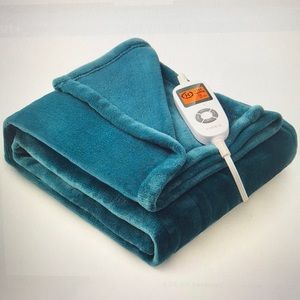 Vipex heated blanket electric throw new